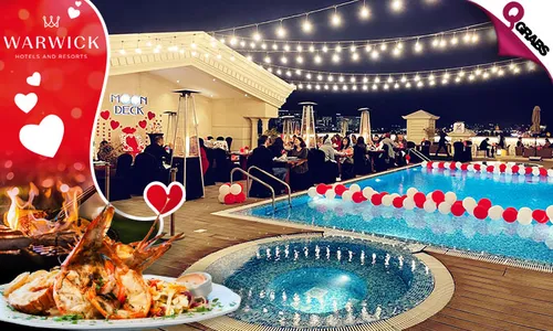 Romantic Seafood & BBQ Dinner Buffet!